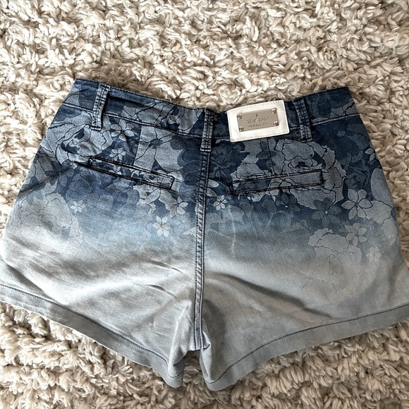 Tristan jean flower faded print short - Picture 2 of 4